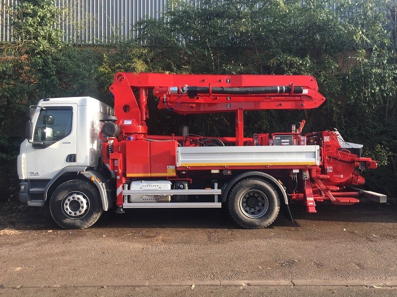 Le nettoyage du camion pompe à béton en fin de chantier – Tout sur le béton